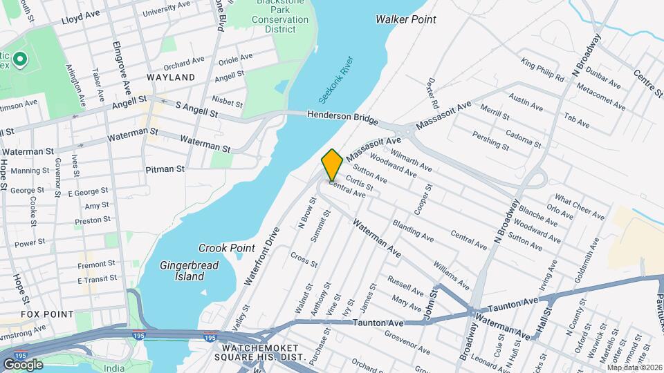 13 Central Ave Mapa y Detalles de la Ubicación