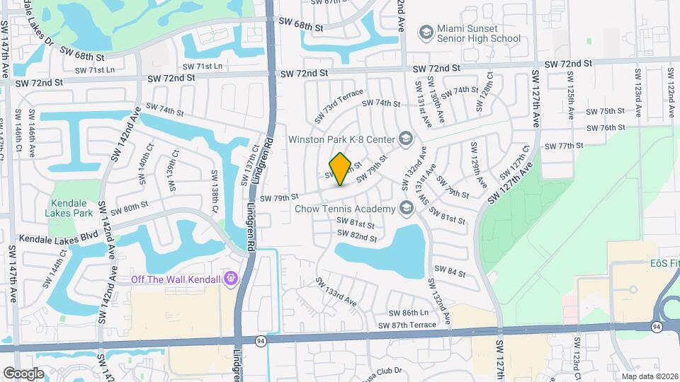 13430 SW 79th St Map and Location Details