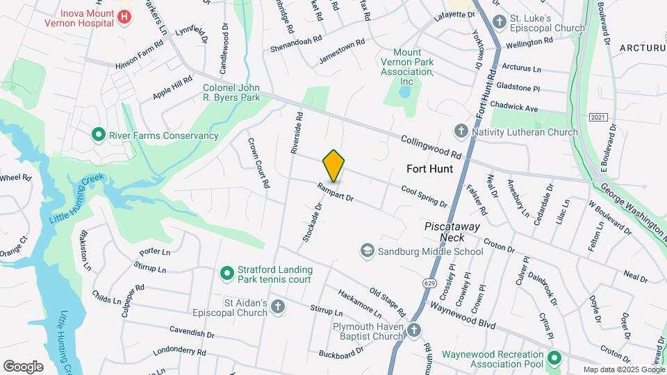 8320 Midwood St Map and Location Details