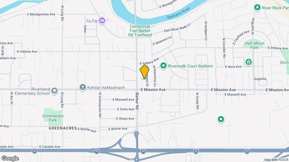 18714 E Augusta Ct Map and Location Details