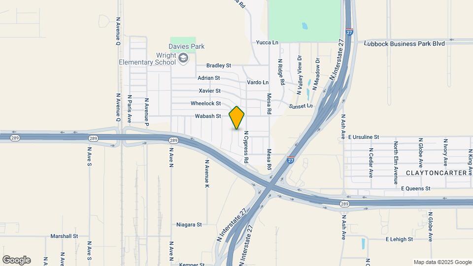 2126 N Texas Ave Map and Location Details