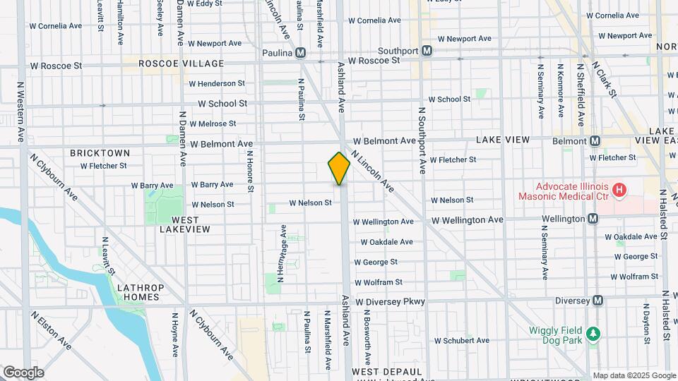 3048 N Ashland Ave Map and Location Details
