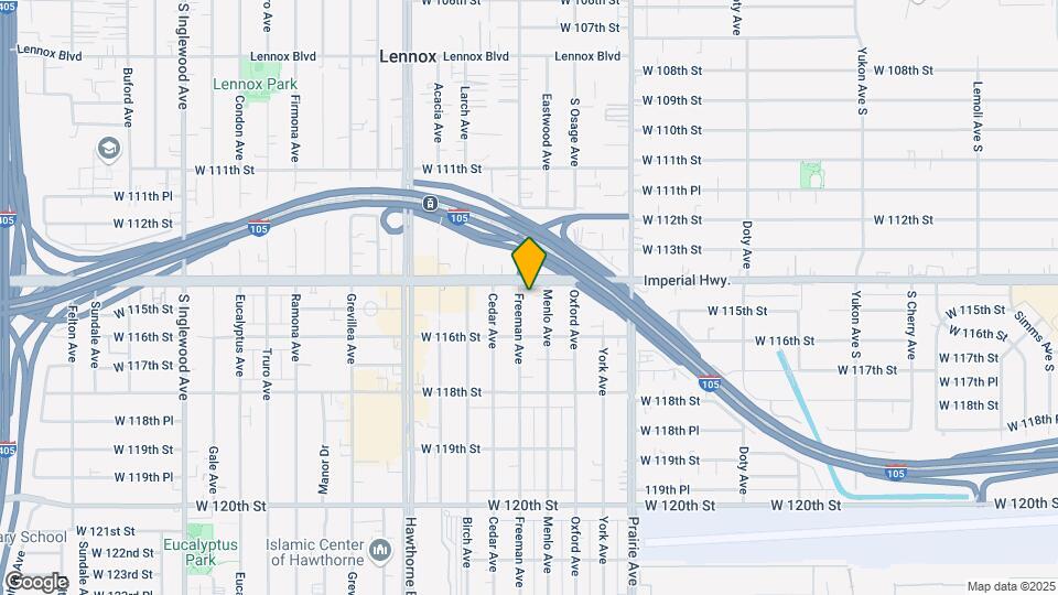 11422 Freeman Ave Map and Location Details