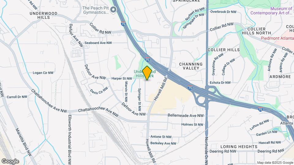 1801 Ridgeway Ave NW Map and Location Details