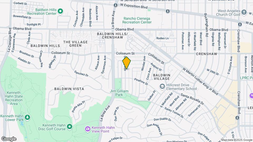 3932 Stevely Ave Map and Location Details