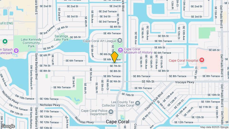619 SE 7th St, Unit 619 Map and Location Details