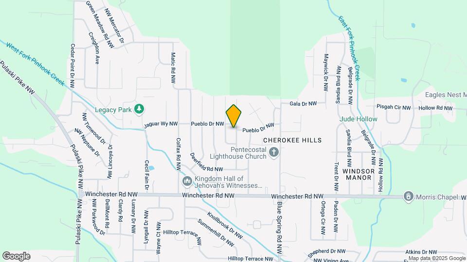 6121 Melrose Rd NW Mapa y Detalles de la Ubicación