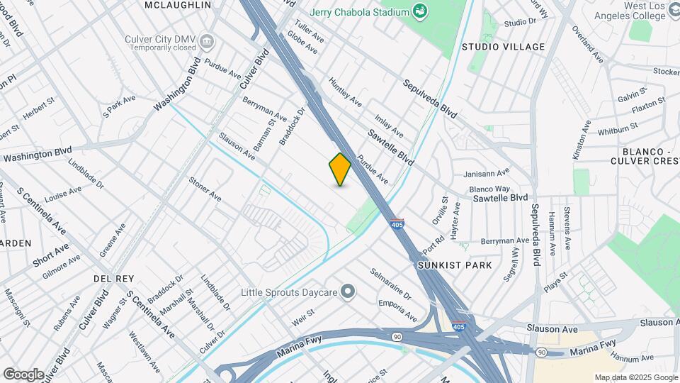 4936 Coolidge Ave Map and Location Details