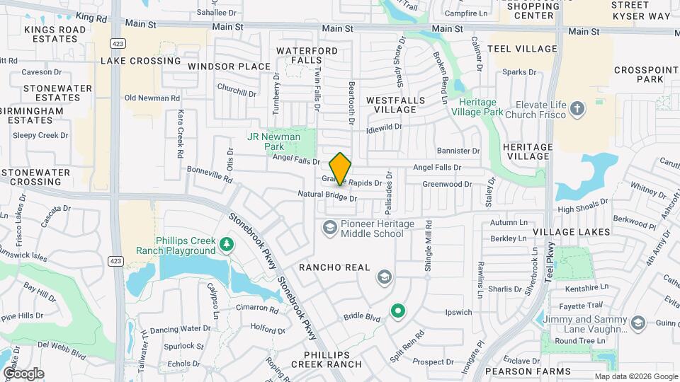 1662 Natural Bridge Dr Map and Location Details