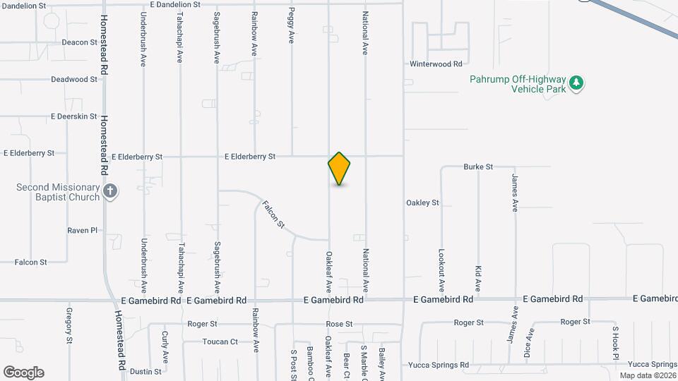 3611 Oakleaf Ave Map and Location Details