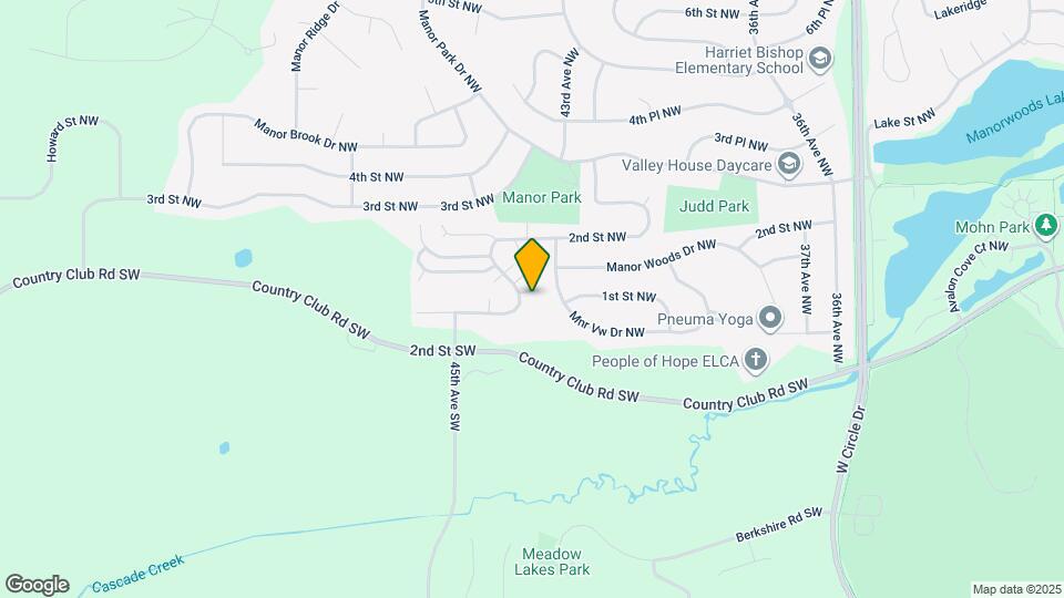 4458 Meadow Lakes Dr NW Map and Location Details
