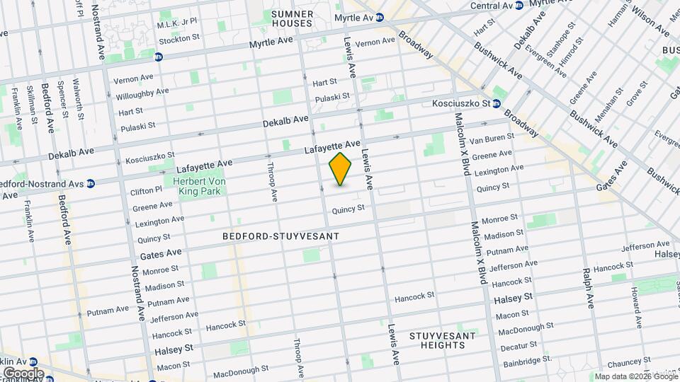 583 Lexington Ave Map and Location Details
