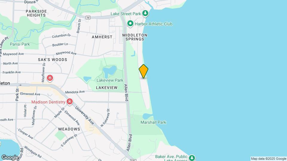 2225 Middleton Beach Rd Map and Location Details