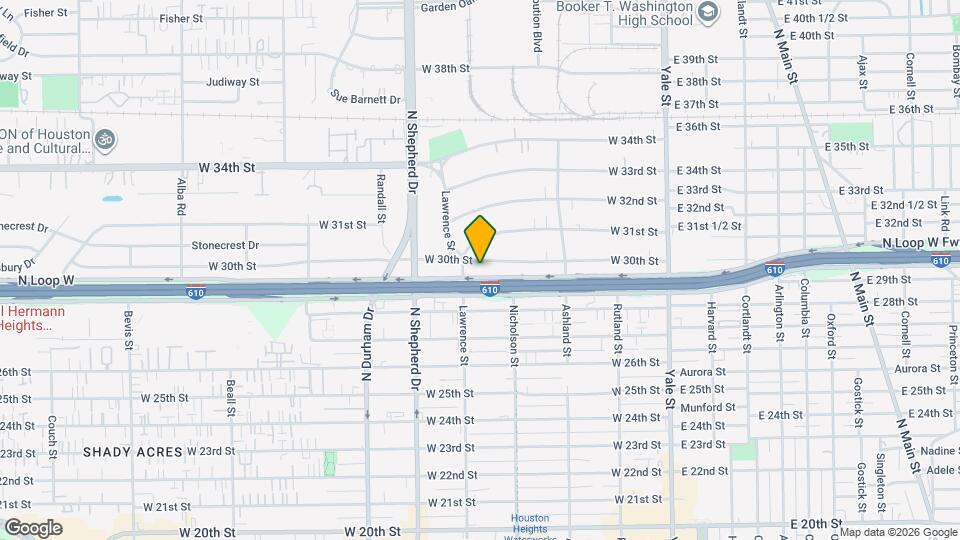 525 W 30th St Map and Location Details