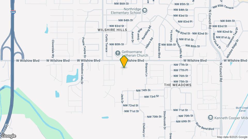 7702 Westhall Pl Mapa y Detalles de la Ubicación