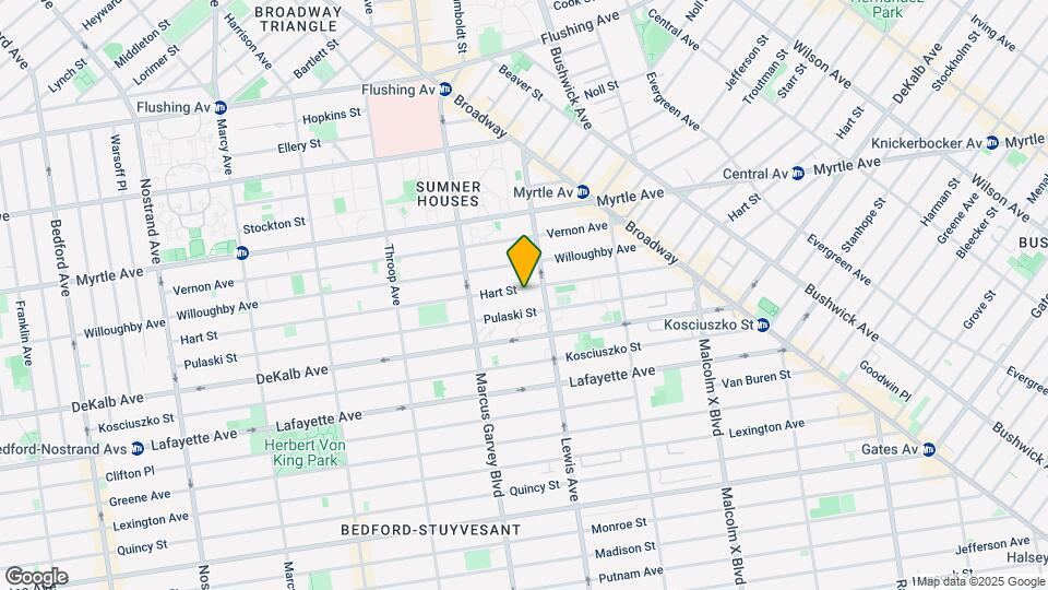 332 Hart St Mapa y Detalles de la Ubicación