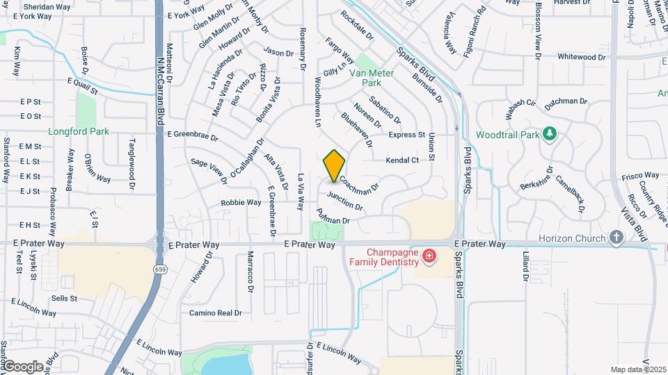 1230 Junction Dr Map and Location Details