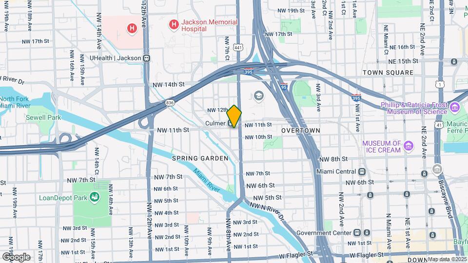1020 NW 7th Ave Mapa y Detalles de la Ubicación