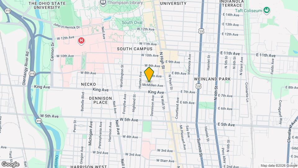 80 McMillen Ave Map and Location Details