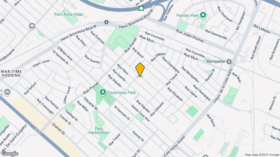 1590 Dutrisac Rue Map and Location Details