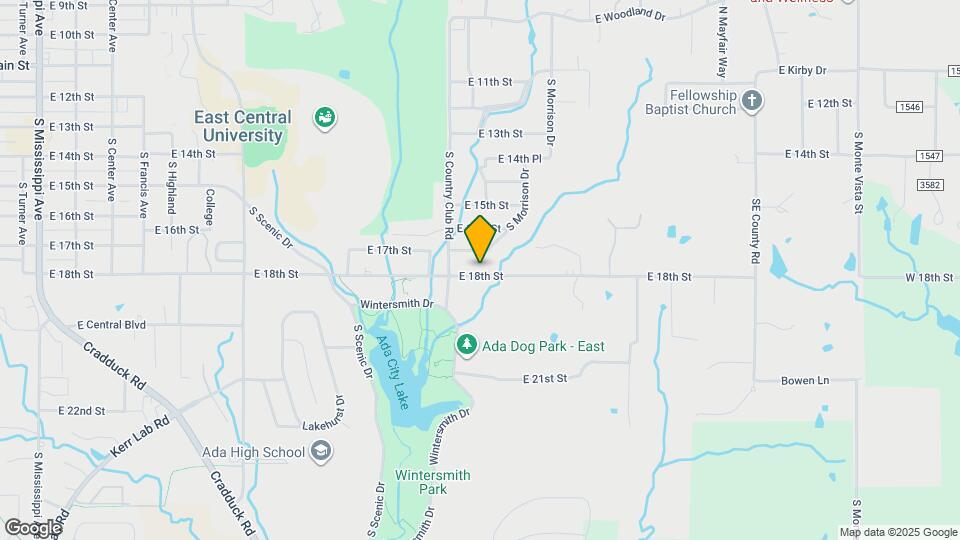 1830 E 18th St Map and Location Details