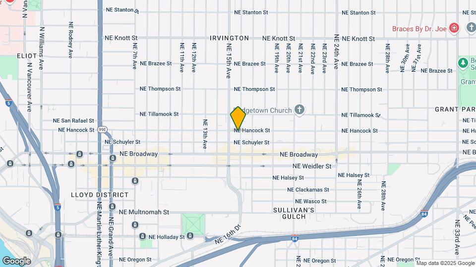 1825-1835 NE 16th Ave Map and Location Details