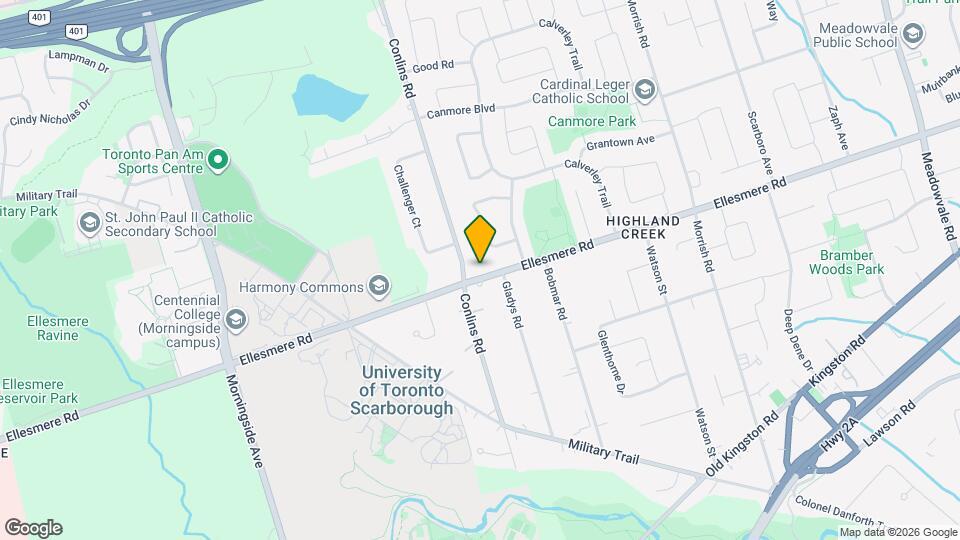 3430 Ellesmere Rd Map and Location Details