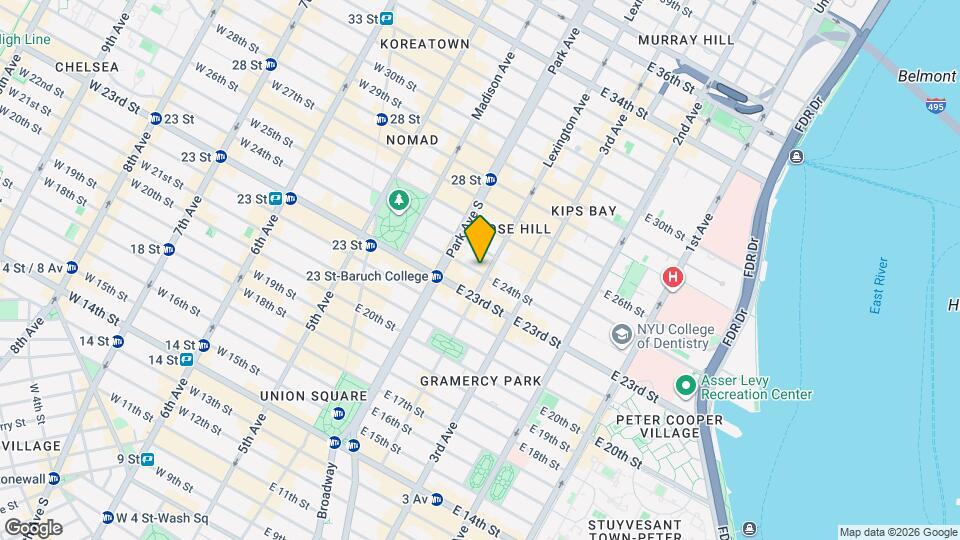 42 Lexington Ave Map and Location Details