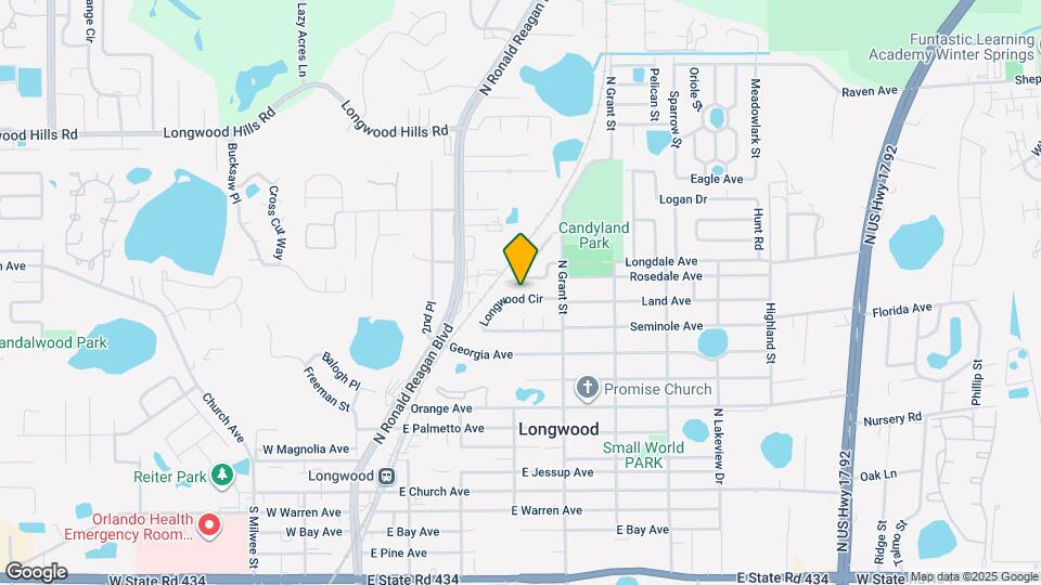 450 Longwood Cir Map and Location Details