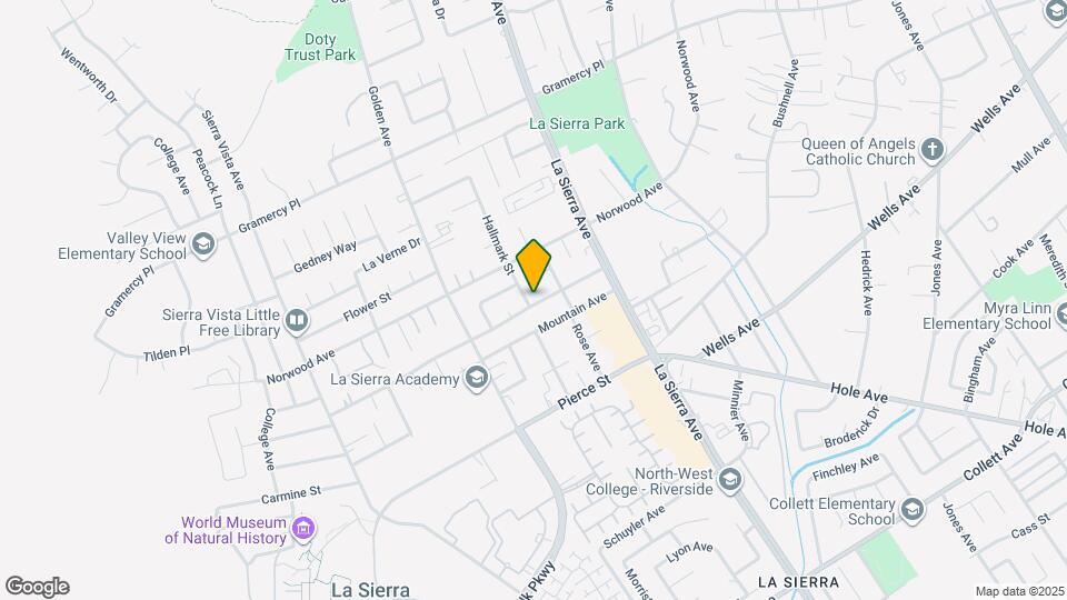 5035 Hallmark St Map and Location Details