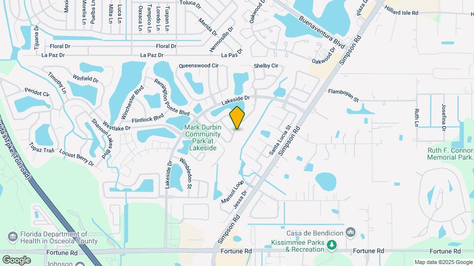 2346 Flamingo Lakes Dr Map and Location Details