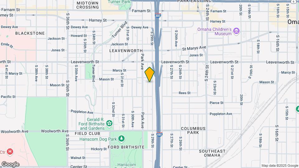 1029 S 29th St Map and Location Details