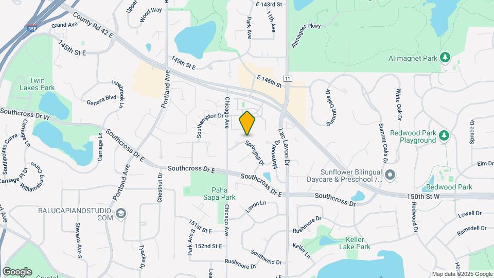 824 Springhill Dr Map and Location Details