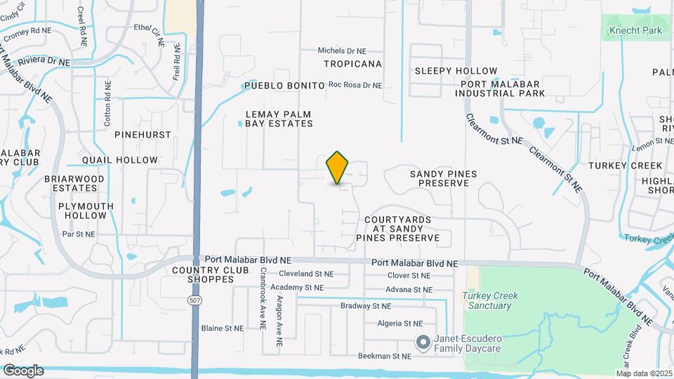 1283 Goldenrod Cir NE Map and Location Details