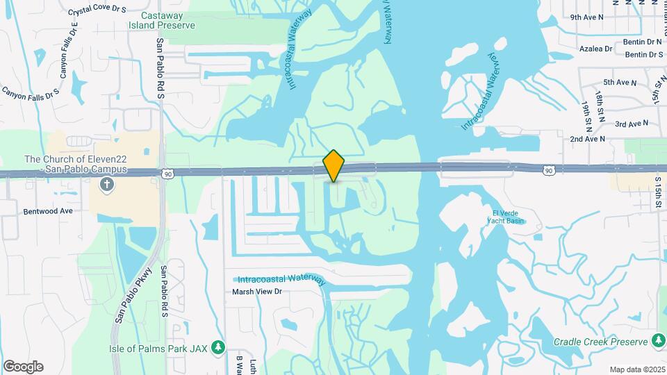 14750 Beach Blvd Map and Location Details