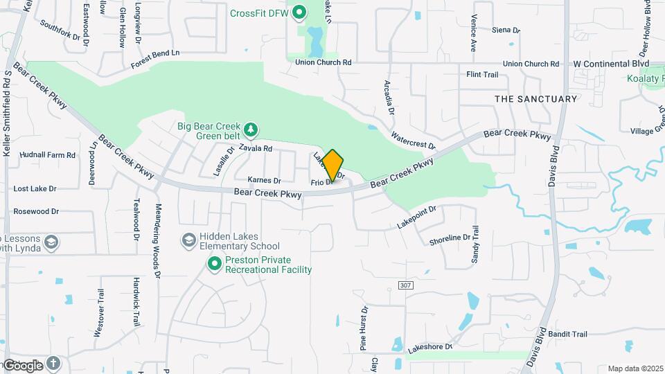 2214 Frio Dr Map and Location Details