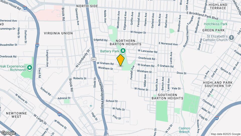 2312 Hawthorne Ave Map and Location Details