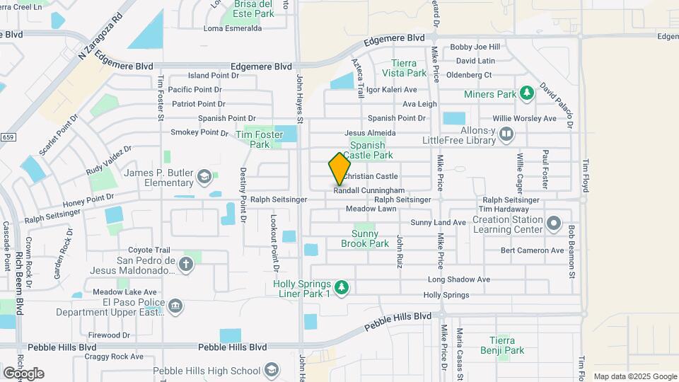 14536 Randall Cunningham Map and Location Details