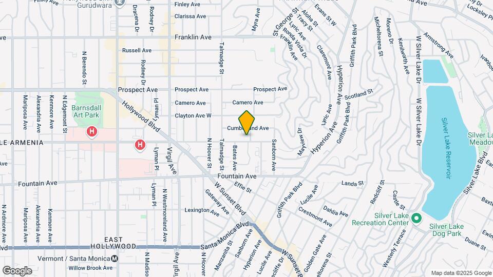 4107 Sunset Dr Map and Location Details