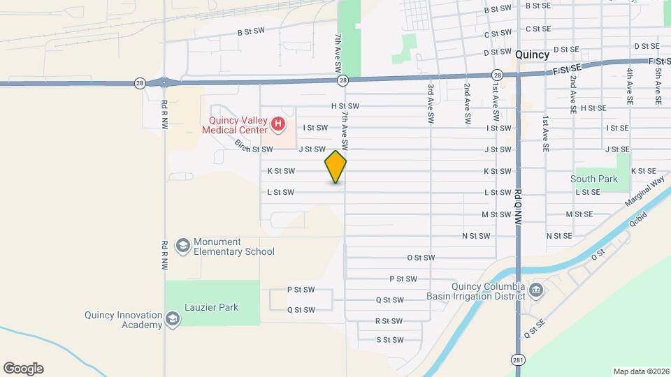 711 L St SW Map and Location Details