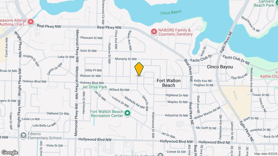 166 Rainbow Dr NW Map and Location Details