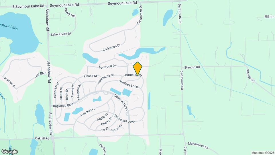 4461 Beechwood St Map and Location Details