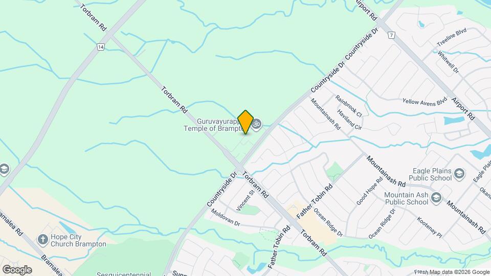 2530 Countryside Dr Map and Location Details