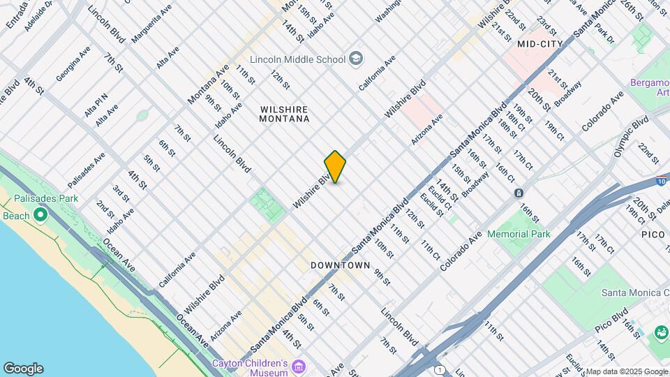 1221 10th St Map and Location Details