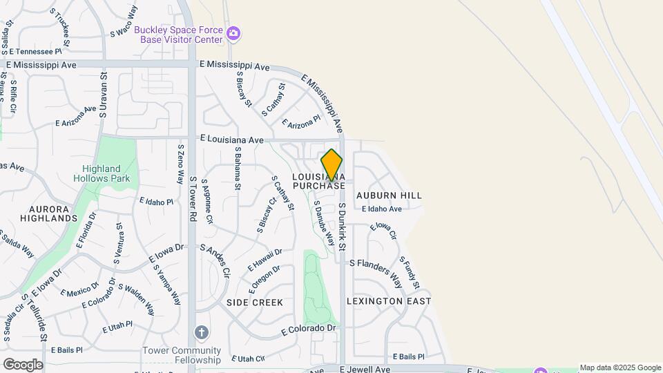 19253 E Idaho Dr, Unit 102 Map and Location Details
