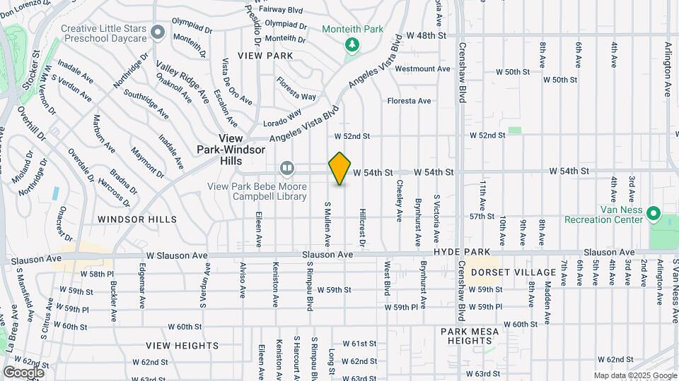 5501 Deane Ave Map and Location Details
