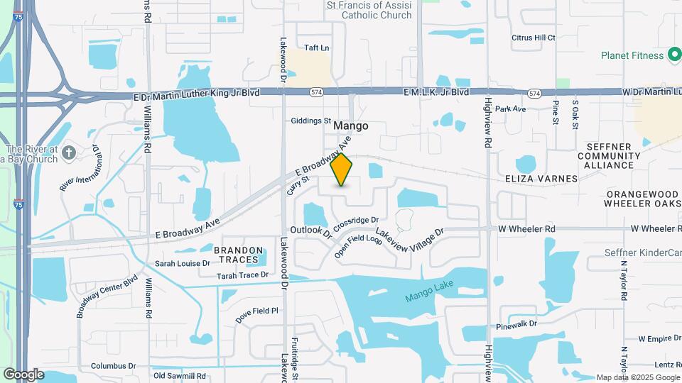 1670 Palm Leaf Dr Map and Location Details