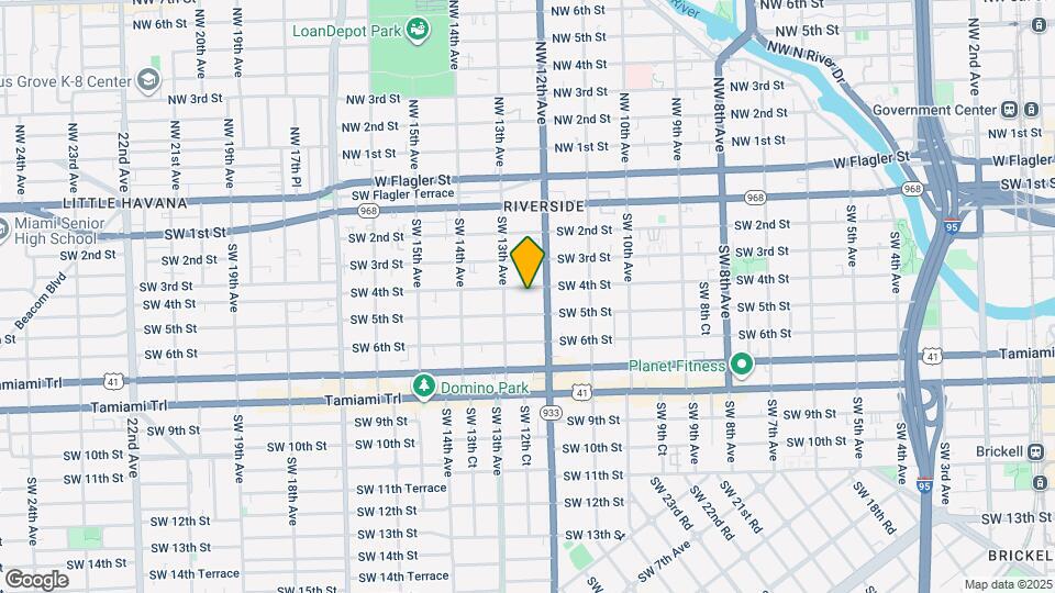 1238 SW 4th St Map and Location Details