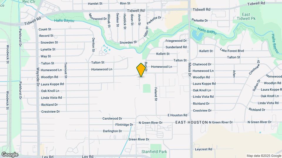 8802 Shady Vista Ln Map and Location Details