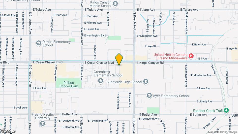 5140 E Cesar Chavez Blvd Map and Location Details